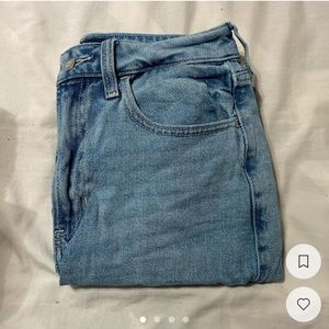 Hollister ultra high rise vintage straight jean